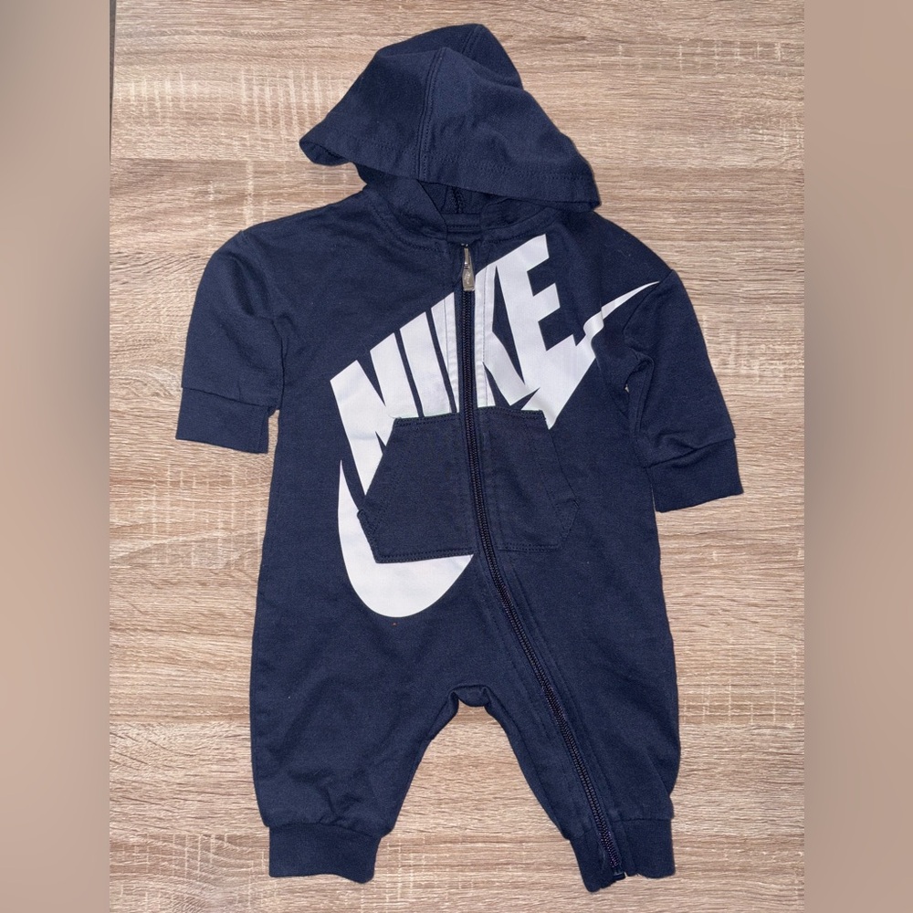 Navy Nike zip up